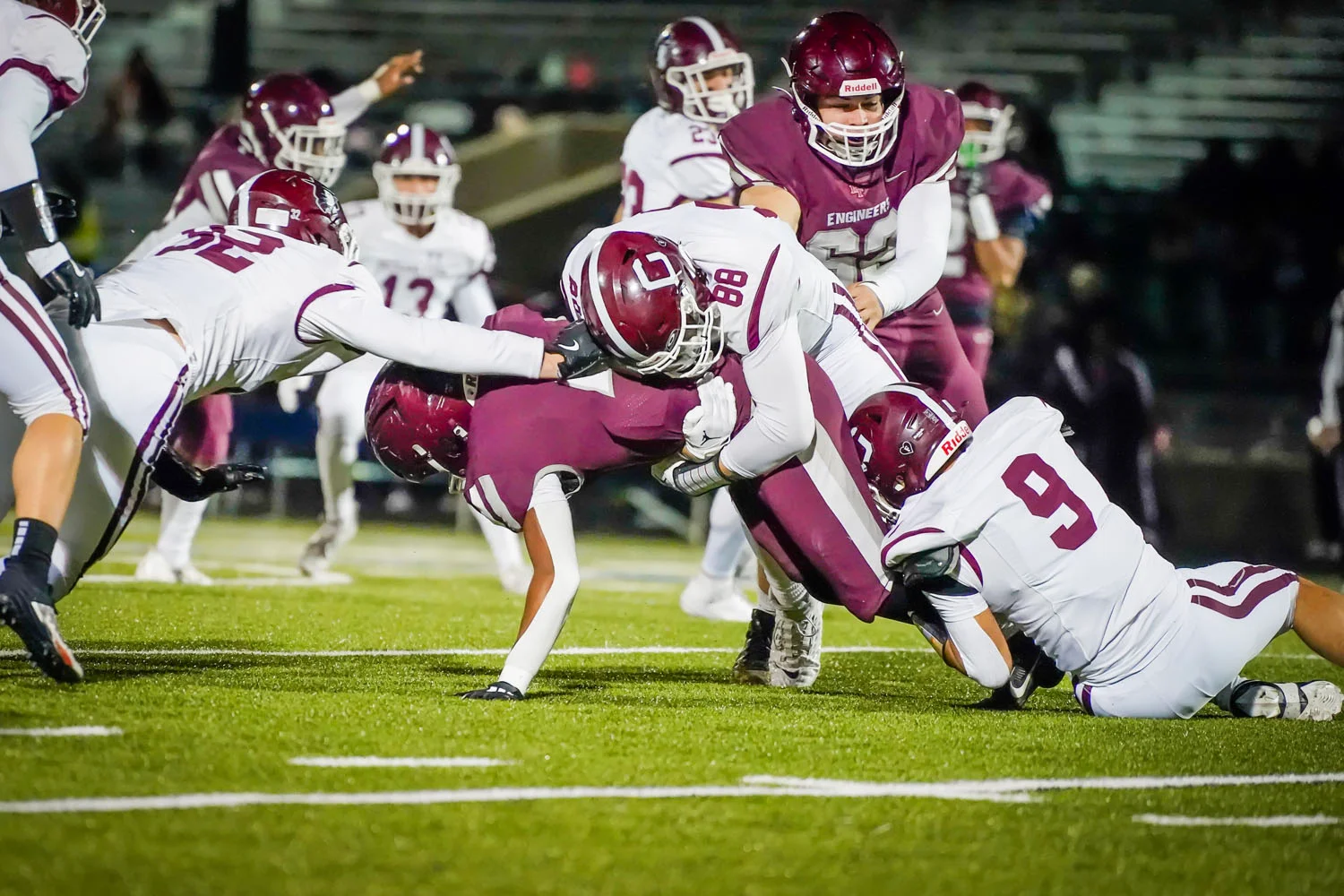 OP defense with the gang tackle OP defense with the gang tackle